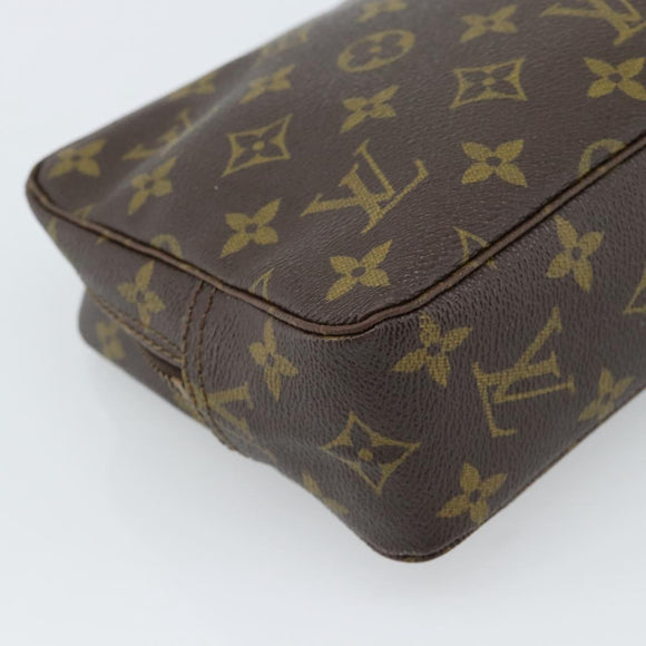 LOUIS VUITTON Monogram Trousse Toilette 23 Clutch Bag M47524 LV Auth ka4690