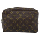 LOUIS VUITTON Monogram Trousse Toilette 23 Clutch Bag M47524 LV Auth ka4690-13