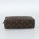 LOUIS VUITTON Monogram Trousse Toilette 23 Clutch Bag M47524 LV Auth ka4690-6