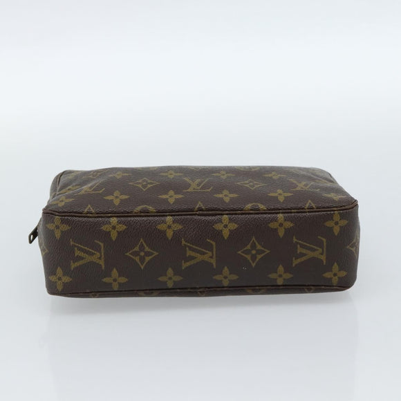 LOUIS VUITTON Monogram Trousse Toilette 23 Clutch Bag M47524 LV Auth ka4690