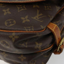 LOUIS VUITTON Monogram Saumur 30 Shoulder Bag M42256 LV Auth ka4691-12