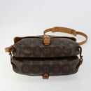 LOUIS VUITTON Monogram Saumur 30 Shoulder Bag M42256 LV Auth ka4691-9