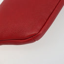 GUCCI Sherry Line Waist bag Leather Red Navy 527792 Auth ka4692A-17