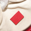 GUCCI Sherry Line Waist bag Leather Red Navy 527792 Auth ka4692A-18