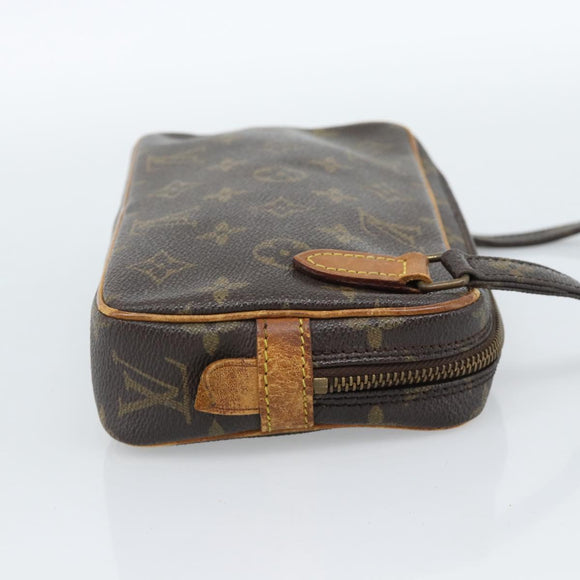 LOUIS VUITTON Monogram Marly Bandouliere Schoudertas M51828 LV Auth ka4693