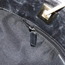GUCCI GG Canvas Hand Bag Black Gold 002 1099 Auth ka4695-19