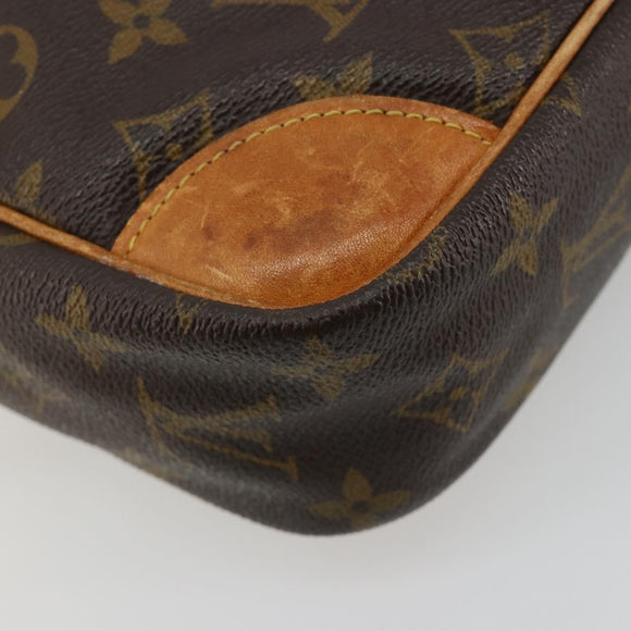 LOUIS VUITTON Monogram Compiegne 28 Clutch Bag M51845 LV Auth ka4698