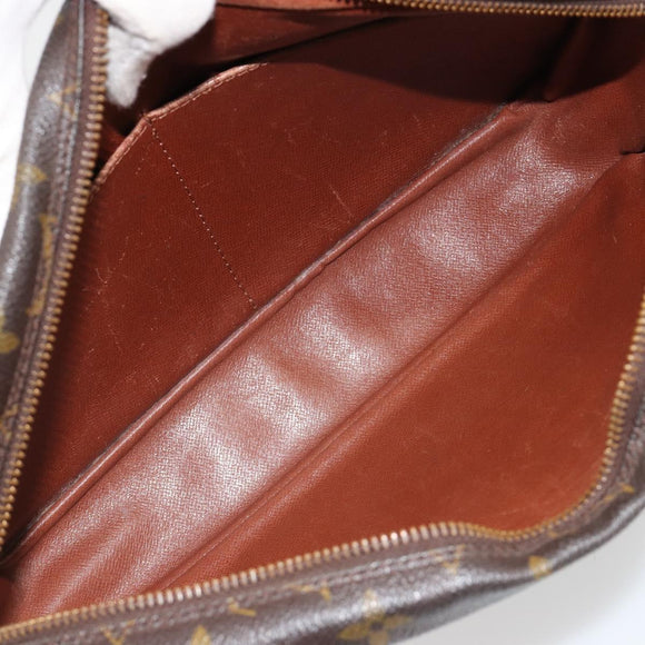 LOUIS VUITTON Monogram Compiegne 28 Clutch Bag M51845 LV Auth ka4698