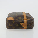 LOUIS VUITTON Monogram Compiegne 28 Clutch Bag M51845 LV Auth ka4698-4