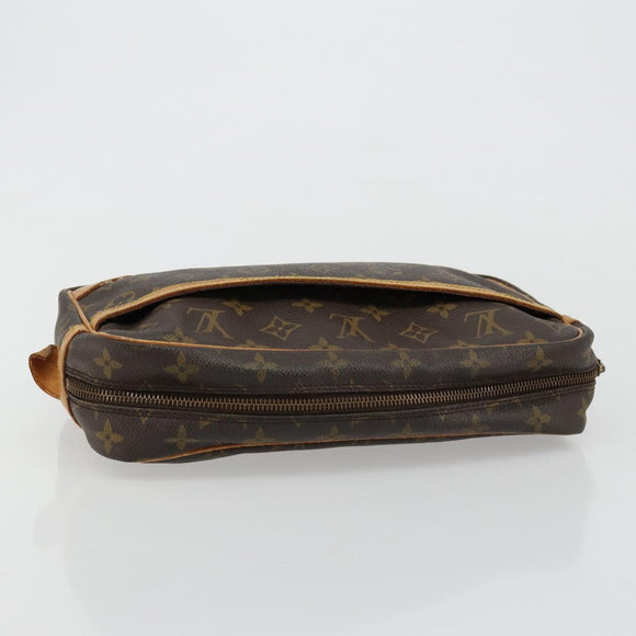 LOUIS VUITTON Monogram Compiegne 28 Clutch Bag M51845 LV Auth ka4698