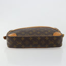 LOUIS VUITTON Monogram Compiegne 28 Clutch Bag M51845 LV Auth ka4698-7