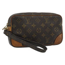 LOUIS VUITTON Monogram Marly Dragonne PM Clutch Bag M51827 LV Auth ka4699-1