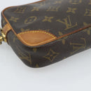 LOUIS VUITTON Monogram Marly Dragonne PM Clutch Bag M51827 LV Auth ka4699-11