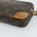 LOUIS VUITTON Monogram Marly Dragonne PM Clutch Bag M51827 LV Auth ka4699-12