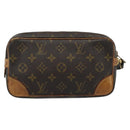 LOUIS VUITTON Monogram Marly Dragonne PM Clutch Bag M51827 LV Auth ka4699-3