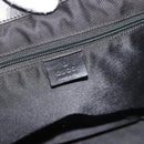 GUCCI GG Canvas Tote Bag Black Beige 019 0493 1669 Auth ka4701-14