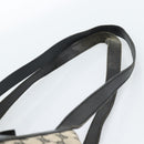GUCCI GG Canvas Tote Bag Black Beige 019 0493 1669 Auth ka4701-8