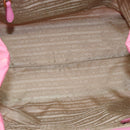 PRADA Hand Bag Nylon Pink Gold Auth ka4702A-11