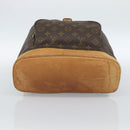 LOUIS VUITTON Monogram Montsouris GM Backpack M51135 LV Auth ka4703A-5