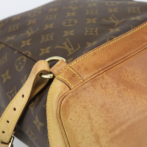 LOUIS VUITTON Monogram Montsouris GM Backpack M51135 LV Auth ka4703A