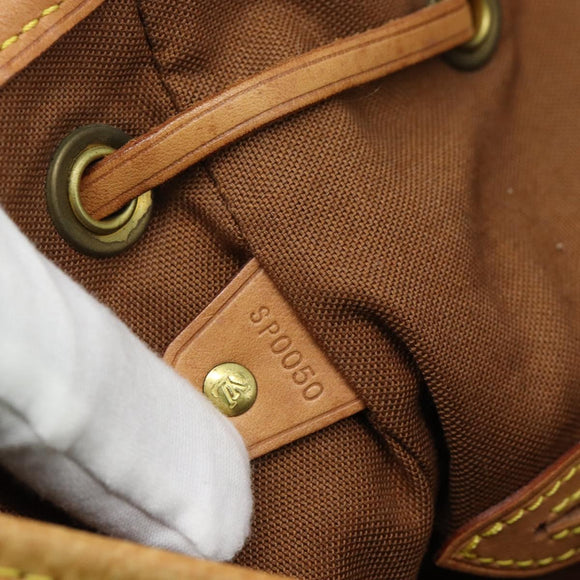 LOUIS VUITTON Monogram Montsouris GM Backpack M51135 LV Auth ka4703A