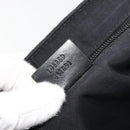 GUCCI GG Canvas Shoulder Bag Black Silver 145859 Auth ka4704-12