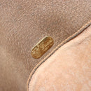 GUCCI GG Supreme Shoulder Bag PVC Beige Gold Auth ka4706-10