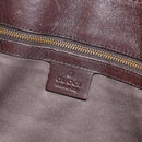 GUCCI GG Canvas Hand Bag Beige Gold 106251 Auth ka4707-15