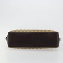 GUCCI GG Canvas Hand Bag Beige Gold 106251 Auth ka4707-9