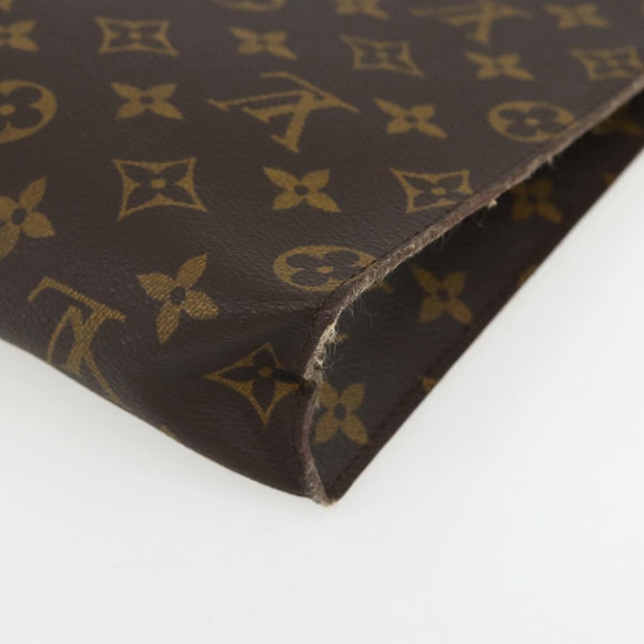 LOUIS VUITTON Monogram Poche Toilette 26 Pouch M47542 LV Auth ka471