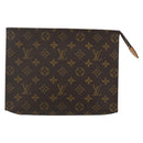 LOUIS VUITTON Monogram Poche Toilette 26 Pouch M47542 LV Auth ka471-13