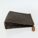 LOUIS VUITTON Monogram Poche Toilette 26 Pouch M47542 LV Auth ka471-4
