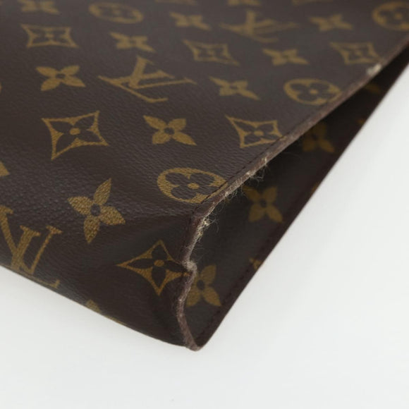 LOUIS VUITTON Monogram Poche Toilette 26 Pouch M47542 LV Auth ka471