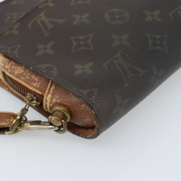 LOUIS VUITTON Monogram Orsay Clutch Bag M51790 LV Auth ka4710