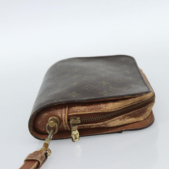 LOUIS VUITTON Monogram Orsay Clutch Bag M51790 LV Auth ka4710
