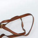 GUCCI Bamboo Backpack Leather Brown Gold 003 1998 0030 Auth ka4712-10