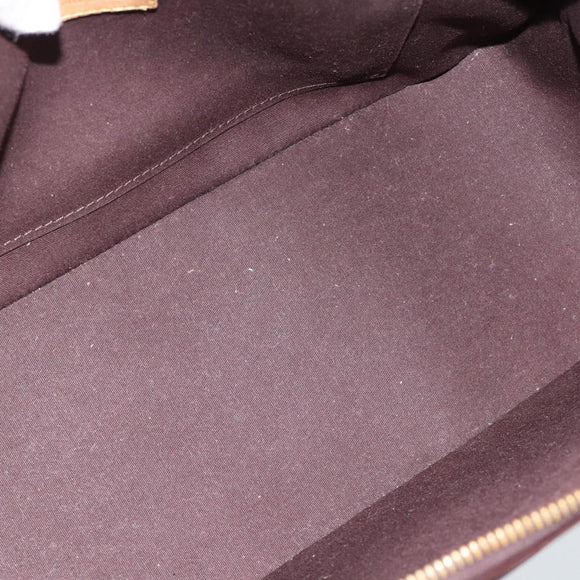 LOUIS VUITTON Monogram Vernis Rosewood Avenue Bag Amarante M93510 Auth ka4714A