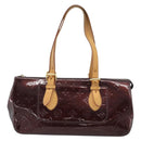 LOUIS VUITTON Monogram Vernis Rosewood Avenue Bag Amarante M93510 Auth ka4714A-13