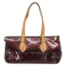 LOUIS VUITTON Monogram Vernis Rosewood Avenue Bag Amarante M93510 Auth ka4714A-2