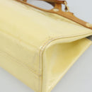 LOUIS VUITTON Monogram Vernis Roxbury Drive Bag 2Way Perle M91374 Auth ka4715-14