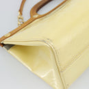 LOUIS VUITTON Monogram Vernis Roxbury Drive Bag 2Way Perle M91374 Auth ka4715-15