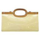 LOUIS VUITTON Monogram Vernis Roxbury Drive Bag 2Way Perle M91374 Auth ka4715-2