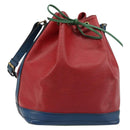 LOUIS VUITTON Epi Noe Shoulder Bag Tricolor Red Blue M44084 LV Auth ka4716-1