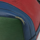LOUIS VUITTON Epi Noe Shoulder Bag Tricolor Red Blue M44084 LV Auth ka4716-10