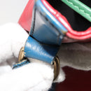 LOUIS VUITTON Epi Noe Shoulder Bag Tricolor Red Blue M44084 LV Auth ka4716-20