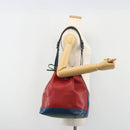 LOUIS VUITTON Epi Noe Shoulder Bag Tricolor Red Blue M44084 LV Auth ka4716-21