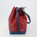 LOUIS VUITTON Epi Noe Shoulder Bag Tricolor Red Blue M44084 LV Auth ka4716-5