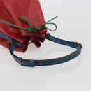 LOUIS VUITTON Epi Noe Shoulder Bag Tricolor Red Blue M44084 LV Auth ka4716-7