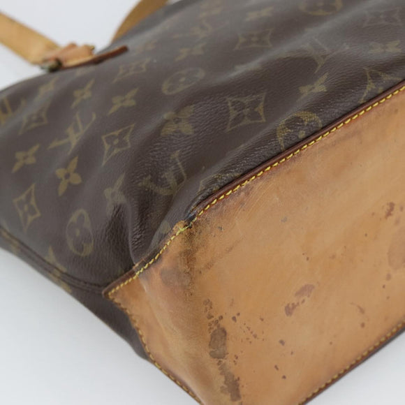 LOUIS VUITTON Monogram Cabas Piano Tote Bag M51148 LV Auth ka4718
