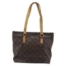 LOUIS VUITTON Monogram Cabas Piano Tote Bag M51148 LV Auth ka4718-3